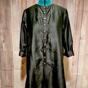 Vintage DKNY Silk Tunic/Duster